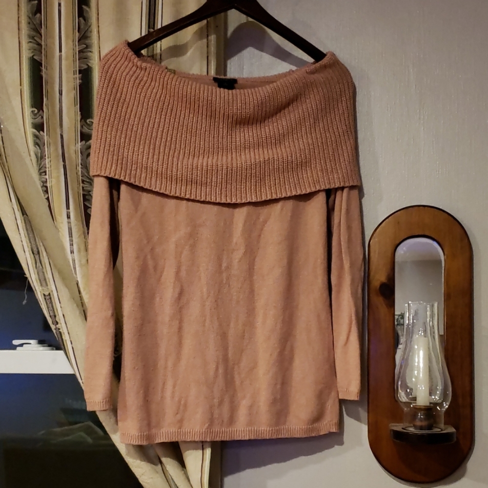 Off Shoulder Sweater